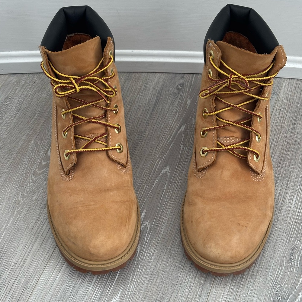 Timberland Men's Tan Leather Boots